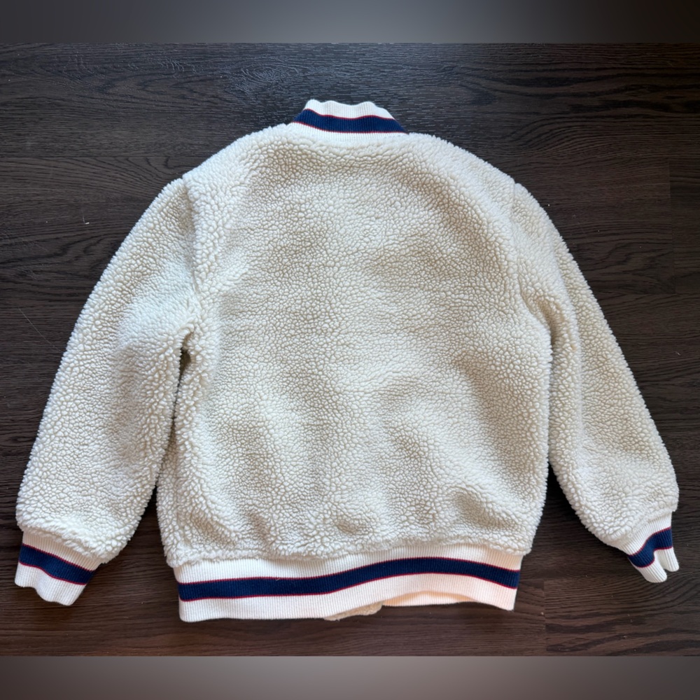 GAP Cream Ribbed Jacket - Picture 4 of 4